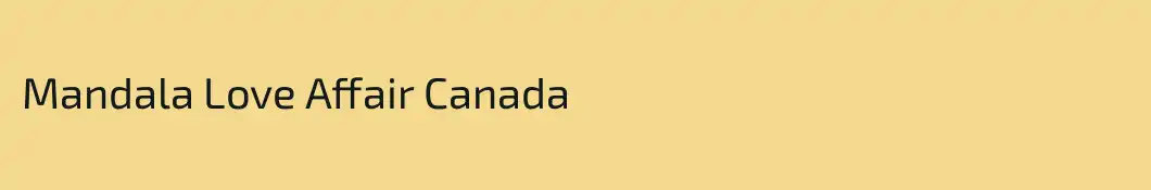 Mandala Love Affair Canada